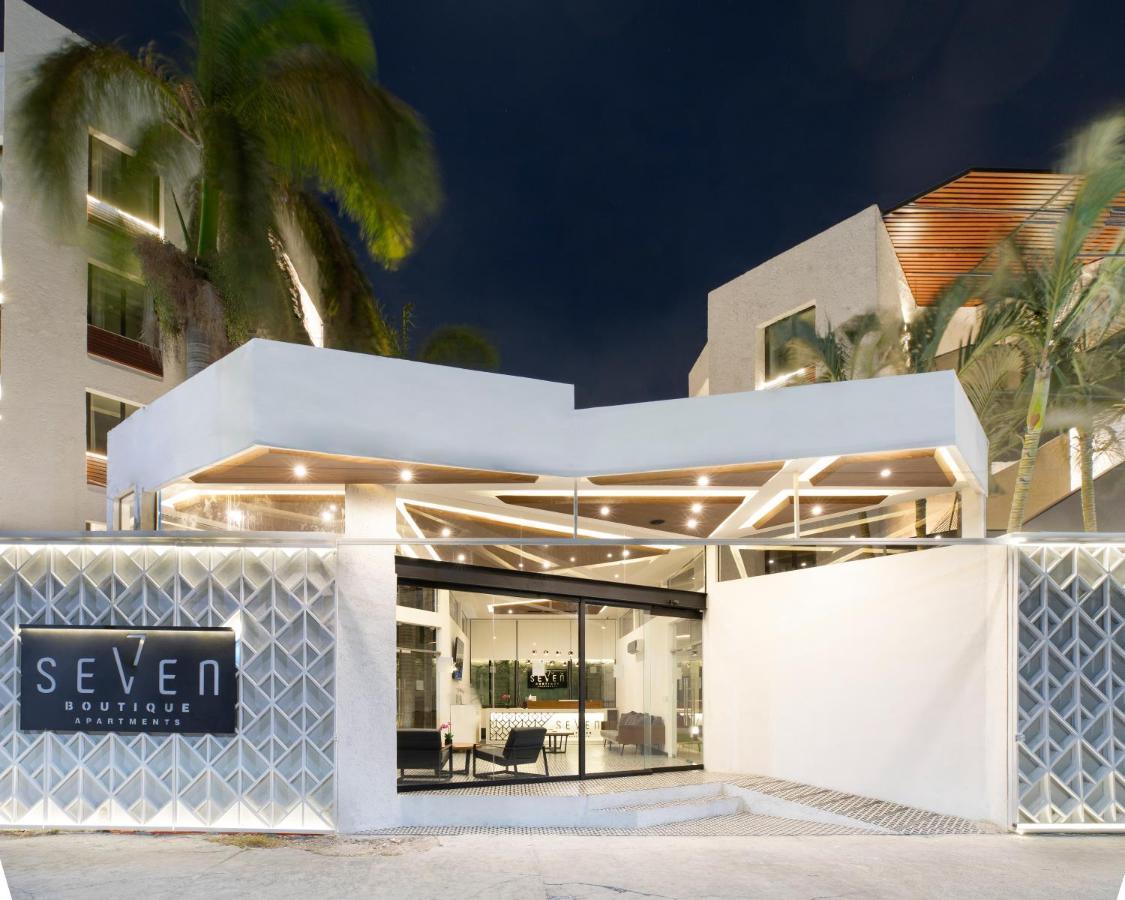 Seven Boutique Apartments Cancún Exterior foto